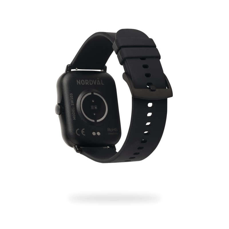 Nordval SW103B Schwarz leistungsstarke und vielseitige Smartwatch