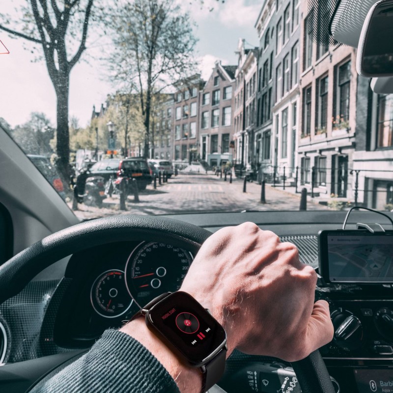 Nordval SW103B Schwarz leistungsstarke und vielseitige Smartwatch