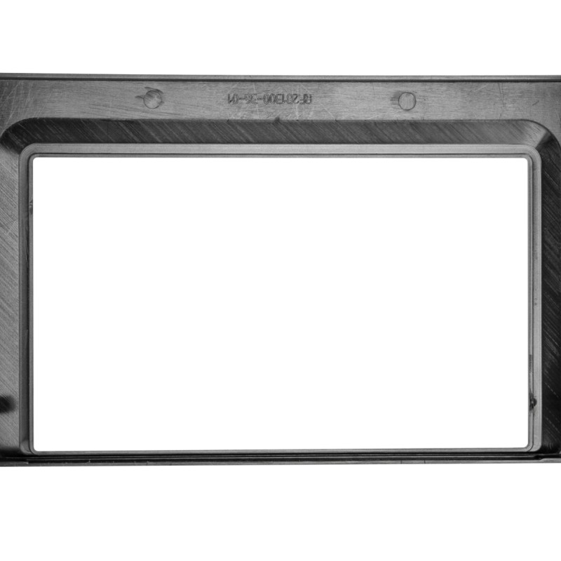 2-DIN Radioblende Toyota Aygo X 04/2022-2023  Klavierlack