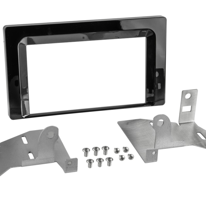 2-DIN Radioblende Toyota Aygo X 04/2022-2023  Klavierlack