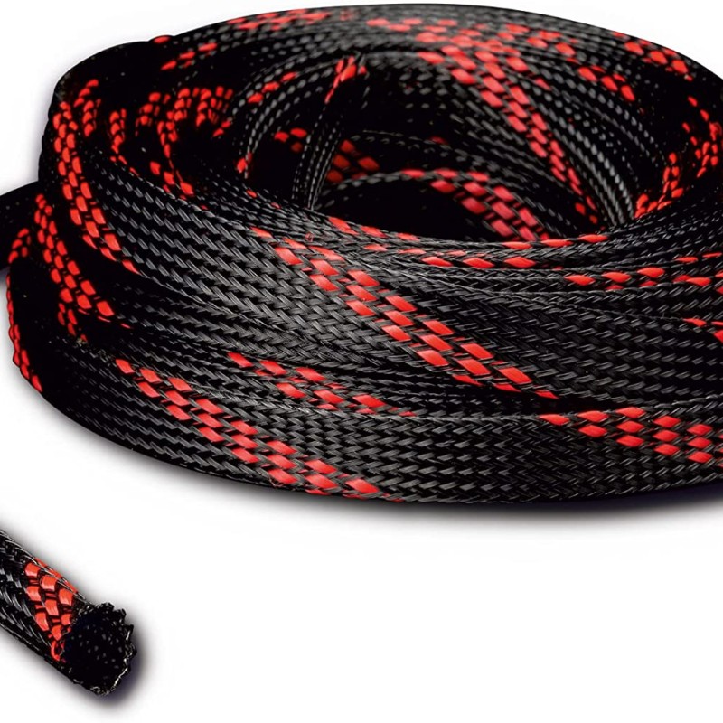 EMPHASER ESP-RSL8 NylonHülle Kabelschlauch Kabelschutz 12 mm X 15 m