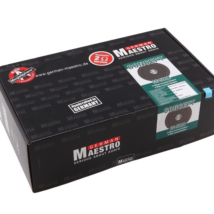 German Maestro CC5008 13 cm (5) 2-Wege Coax