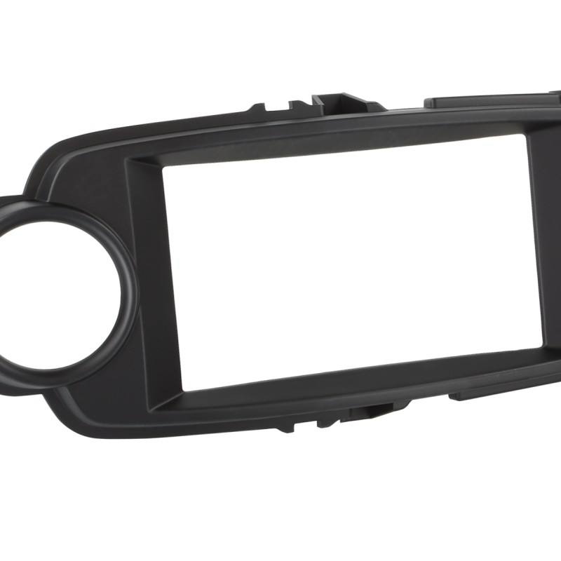 2-DIN Radioblende Toyota Yaris(XP13) 09/2014-02/2020 schwarz