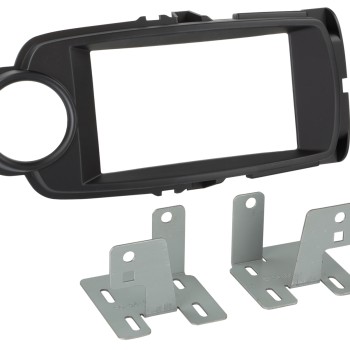 2-DIN Radioblende Toyota Yaris(XP13) 09/2014-02/2020 schwarz