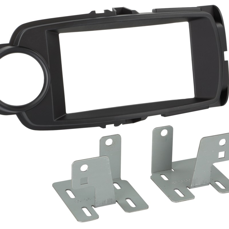 2-DIN Radioblende Toyota Yaris(XP13) 09/2014-02/2020 schwarz