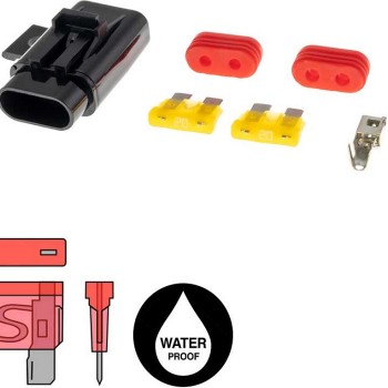 Sicherungshalter 2.5mm², wasserdicht