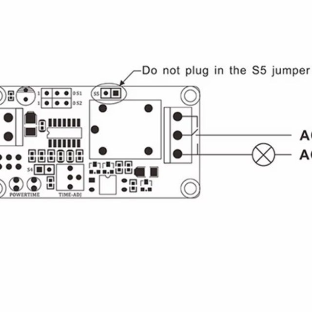 DC 12 V Zeit Verzögerung Relais Modul
