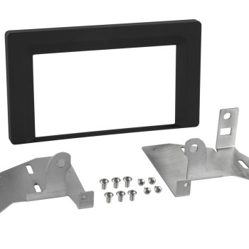 2-DIN Radioblende Toyota Aygo X 04/2022-2023 mattschwarz