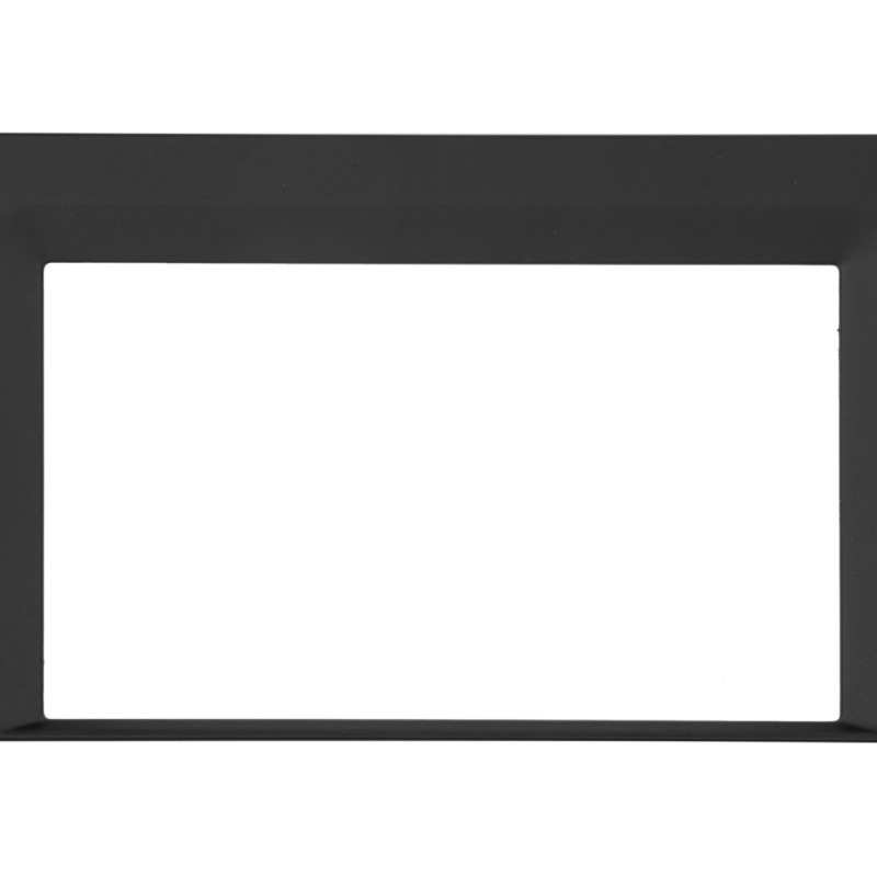 2-DIN Radioblende Toyota Aygo X 04/2022-2023 mattschwarz