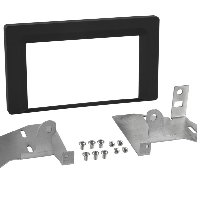 2-DIN Radioblende Toyota Aygo X 04/2022-2023 mattschwarz