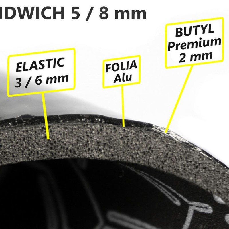 CTK Sandwich 5.0mm 370x500mm