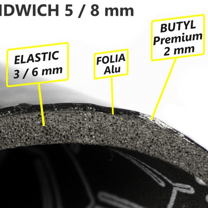CTK Sandwich 8.0mm 370x500mm
