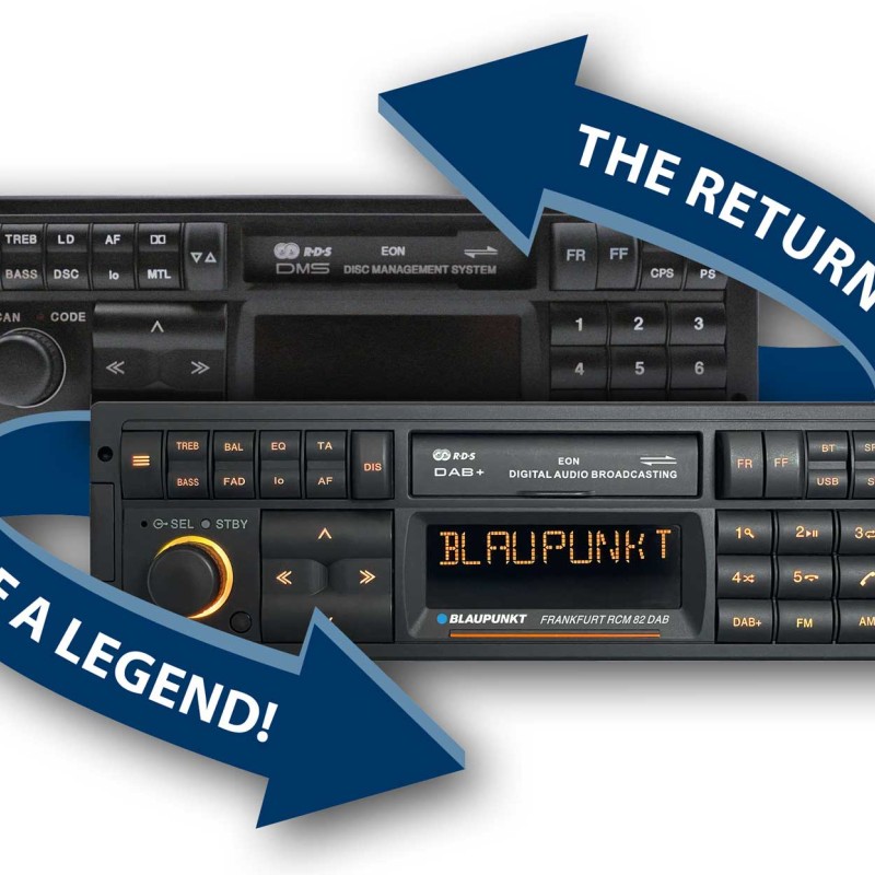 Blaupunkt Frankfurt RCM 82 DAB - MP3-Autoradio mit Bluetooth / DAB / USB / SD