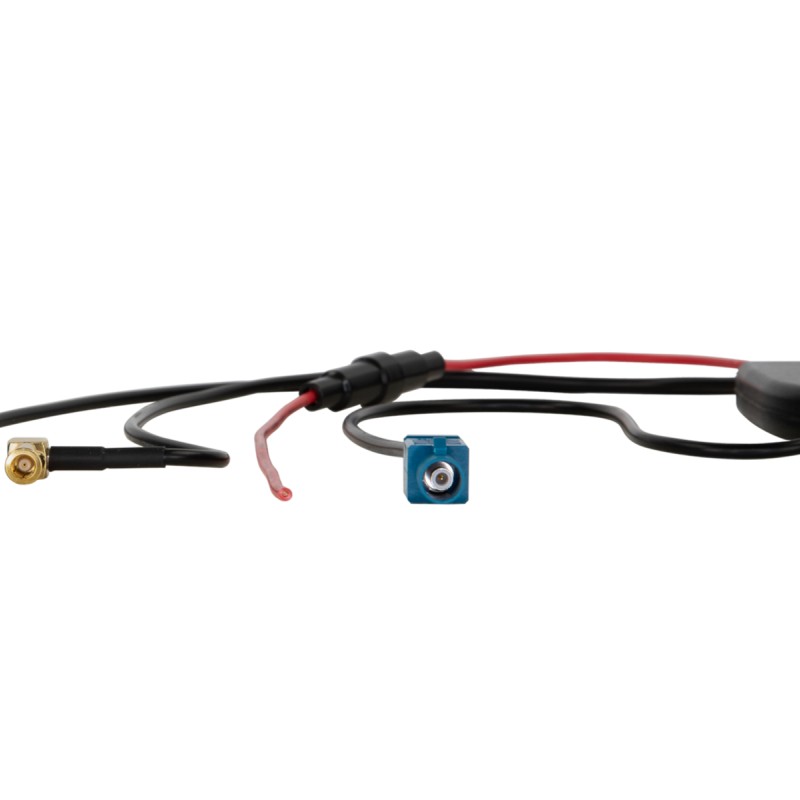 Antennensplitter AM/FM DAB+ Fakra(m)>Fakra(f)/SMB(f)