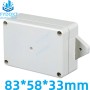 Wasserdichte IP65 kunststoff elektrische junction box 83 x 58 x 33 mm