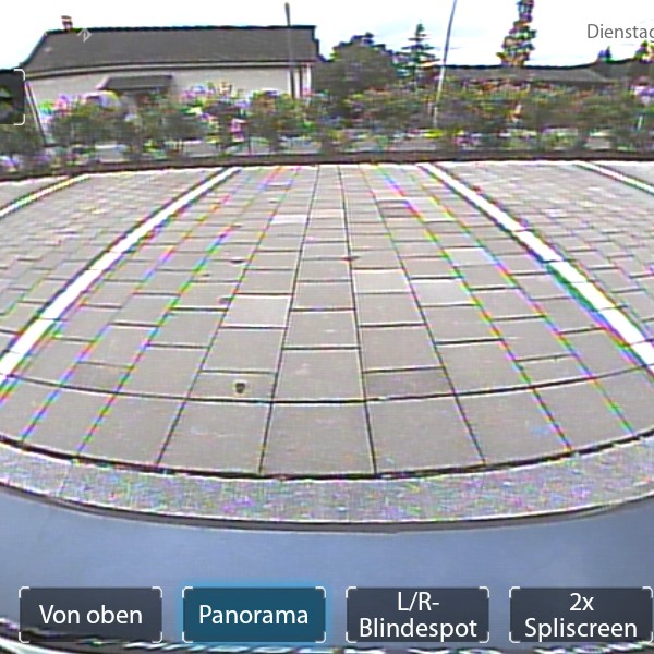 Zenec -RVC80MV Multiview Rückfahrkamera für PKWs und Reisemobile