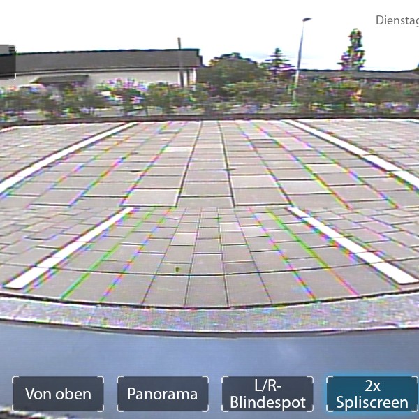 Zenec -RVC80MV Multiview Rückfahrkamera für PKWs und Reisemobile