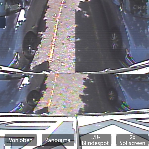 Zenec ZE-RVSC150MV Multiview Rückfahrkamera