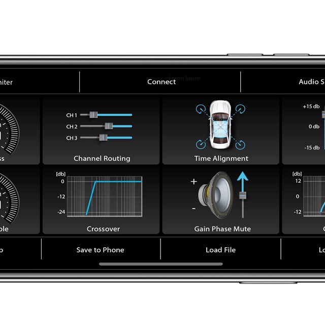 AXTON A544DSP 10-CH DSP mit 4x30 W Verstärker