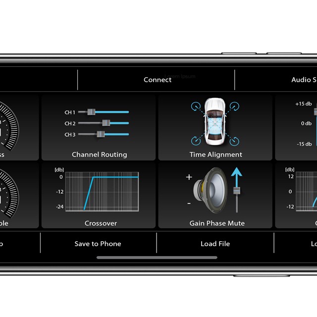 AXTON A594DSP 6-CH DSP mit 4x76 W Verstärker