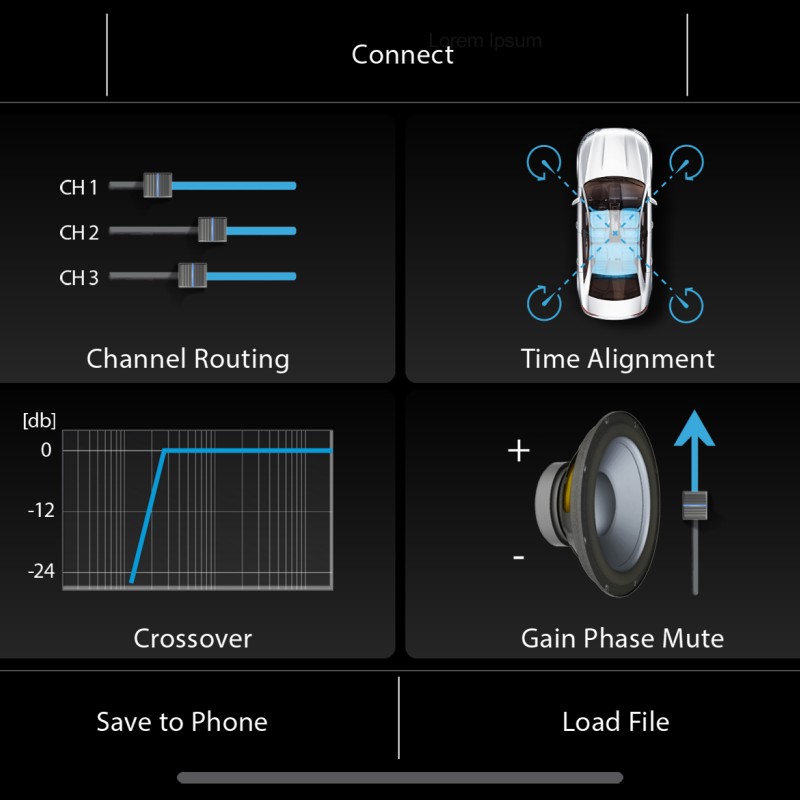 AXTON A594DSP 6-CH DSP mit 4x76 W Verstärker
