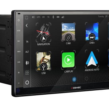 ZENEC Z-N976 2-DIN Infotainer mit wireless Apple CarPlay und Android Auto
