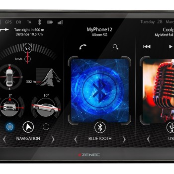 ZENEC Z-N976 2-DIN Infotainer mit wireless Apple CarPlay und Android Auto