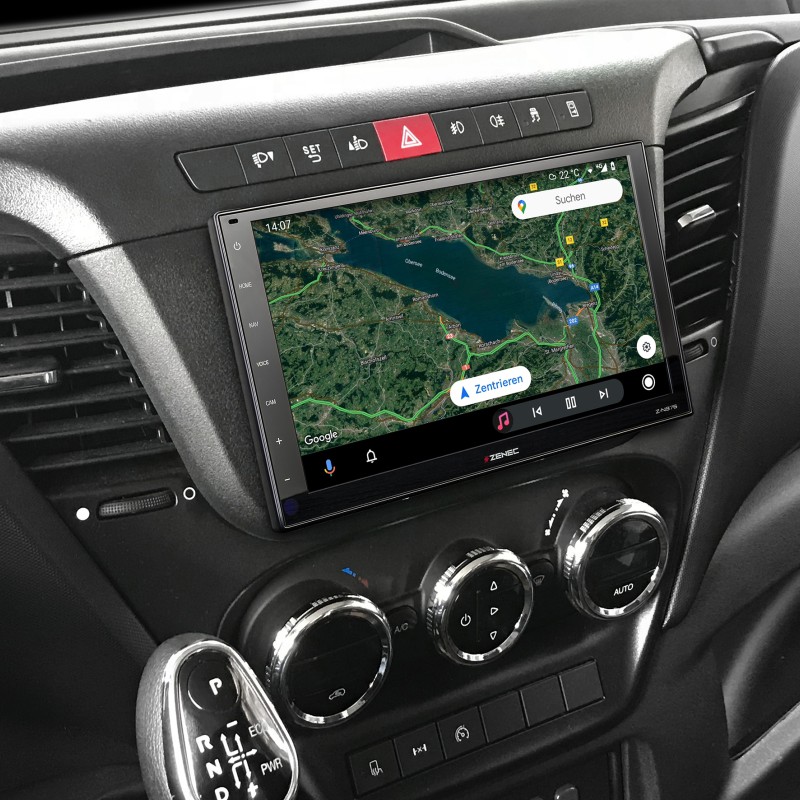 ZENEC Z-N976 2-DIN Infotainer mit wireless Apple CarPlay und Android Auto