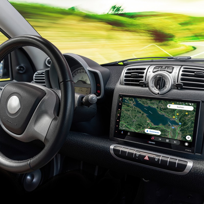 ZENEC Z-N976 2-DIN Infotainer mit wireless Apple CarPlay und Android Auto