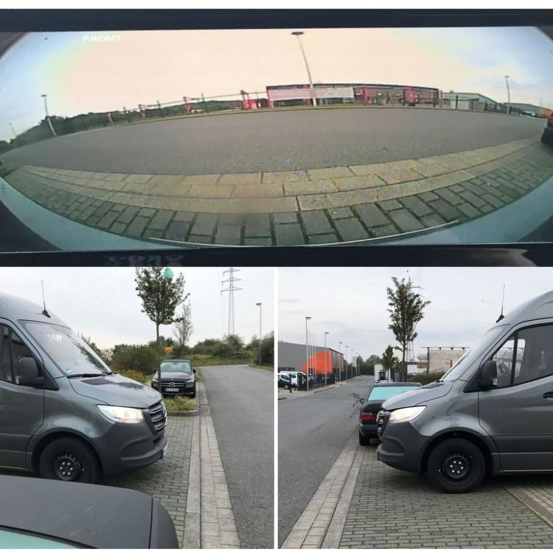 RFK/FK NTSC Mini-Kugel mit 2 Gehäusen, 210°