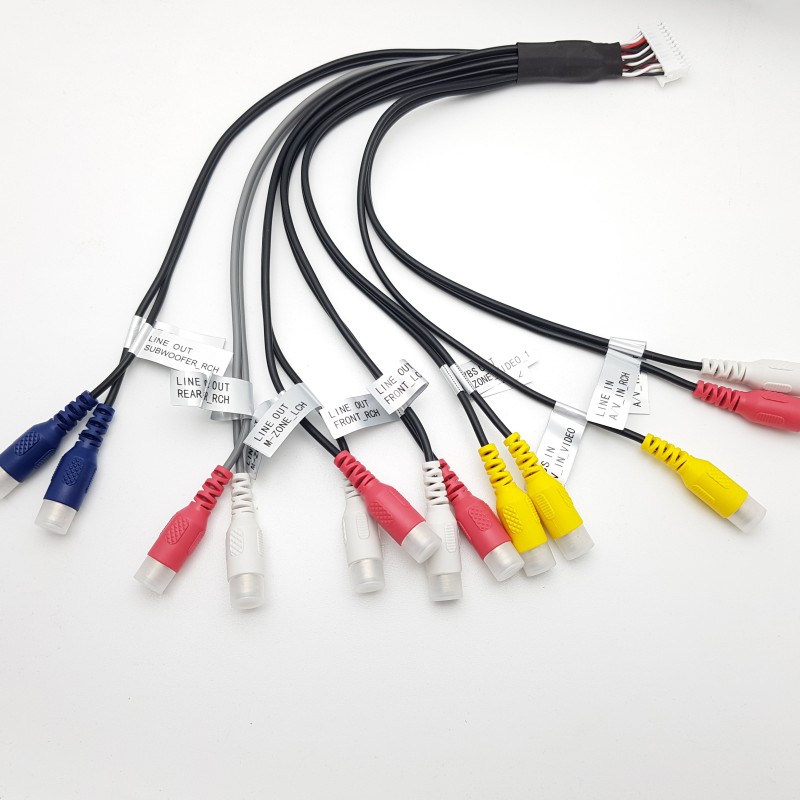 ZENEC Z-N875 -  Z-N965 -  Z-E3776  Audio Video Anschlusskabel