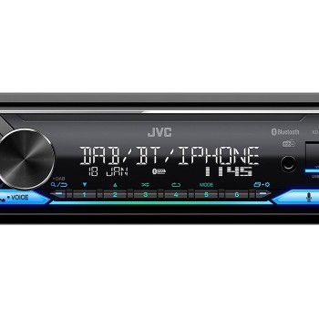JVC KD-X482DBT-ANT MP3-Autoradio mit Bluetooth / DAB / USB / iPod / AUX-IN