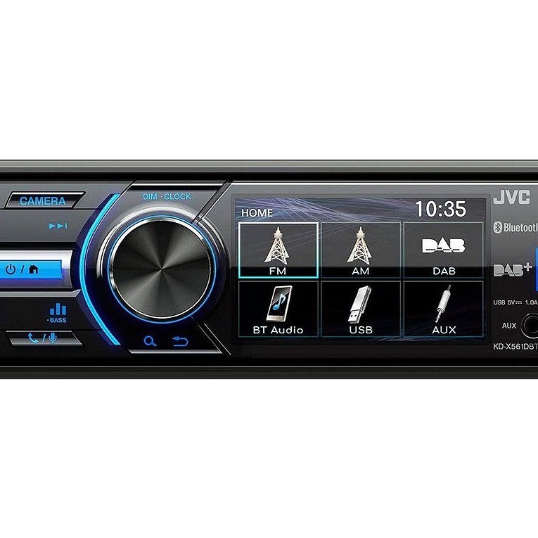 JVC KD-X561DBT-ANT MP3-Autoradio mit Bluetooth / DAB / USB / iPod / AUX-IN