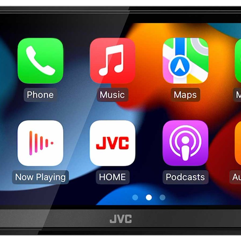 JVC KW-M785DBW - Doppel-DIN MP3-Autoradio mit Touchscreen / DAB / Bluetooth/ USB