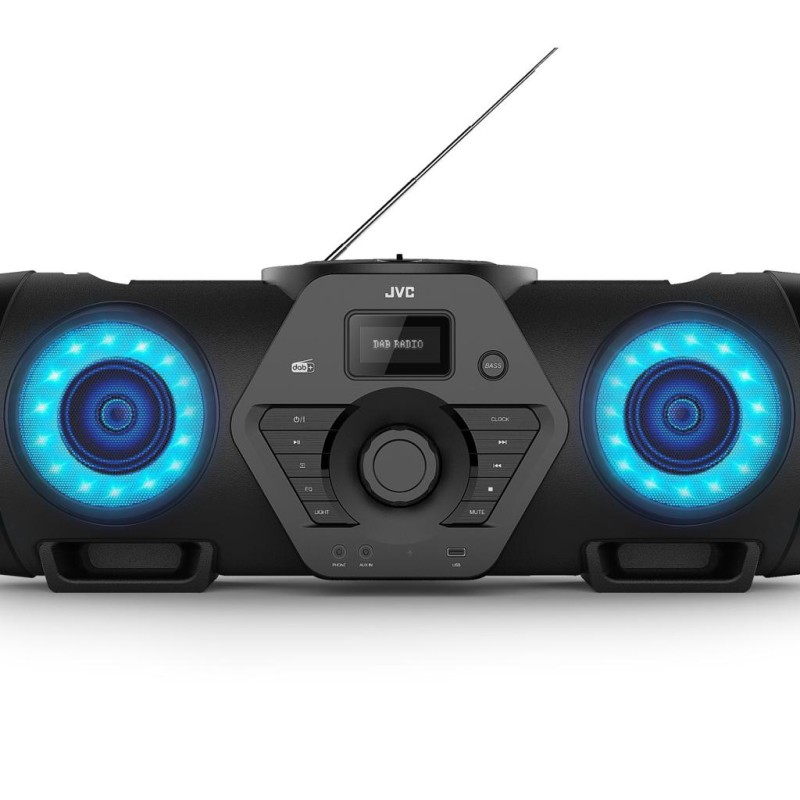 JVC RV-NB300DAB mit Bluetooth Audio-Streaming, Digitalradio DAB+, USB-Port