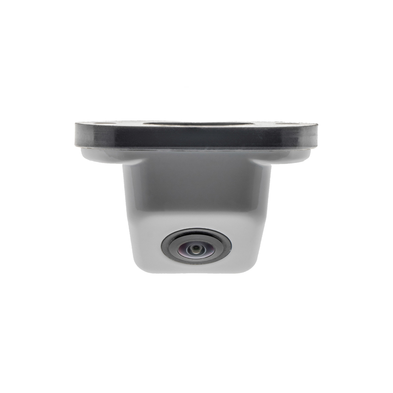 Farb-Rückfahrkamera, Aufbau, 140° Weitwinkellinse, 15m, silber lackiert